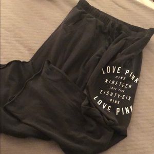 VS PINK BOYFRIEND SWEATS